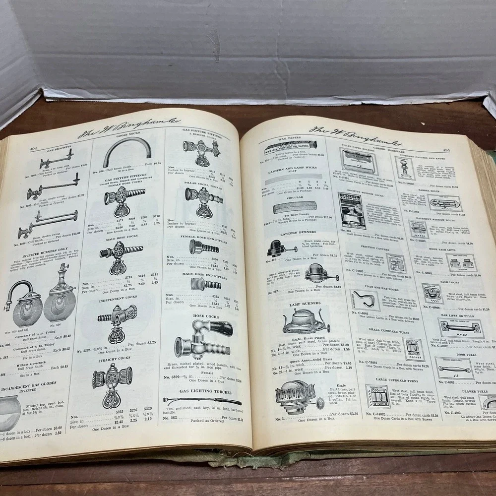 W. Bingham Co. Catalog Number 34 1935 Vintage Industrial Hardware Cleveland